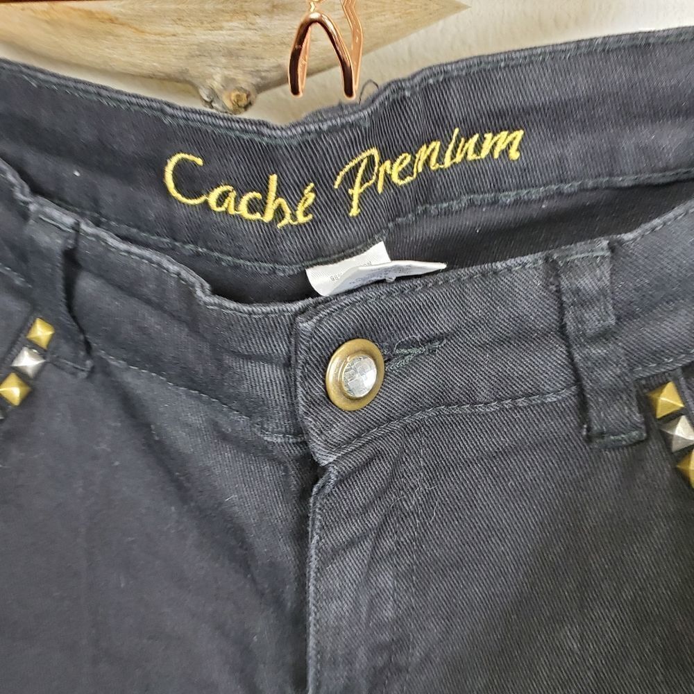 Cache premium studded boot cut jeans - Picture 5 of 6